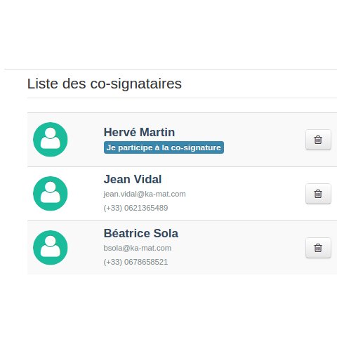 Signature électronique manuscrite